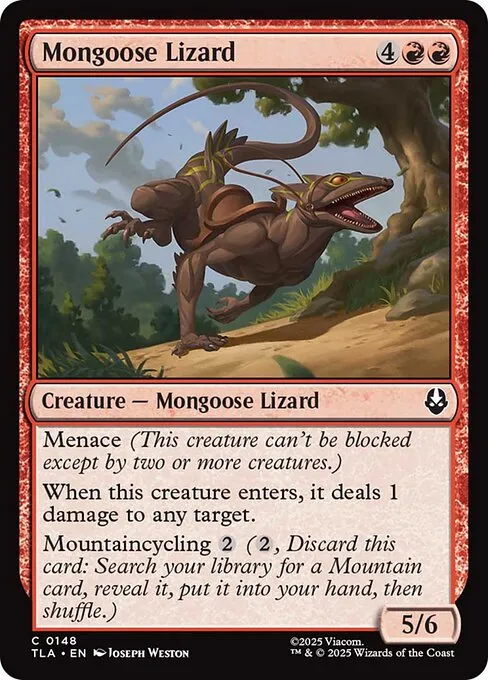Mongoose Lizard - Foil