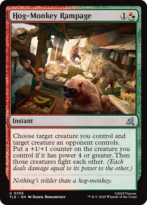 Hog-Monkey Rampage - Foil