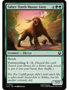 Saber-Tooth Moose-Lion