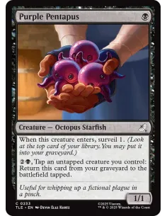 Purple Pentapus - Foil