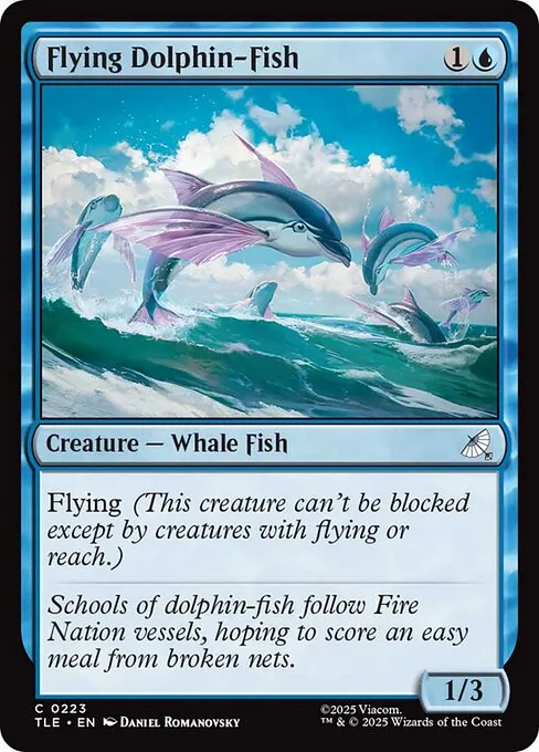 Flying Dolphin-Fish - Foil