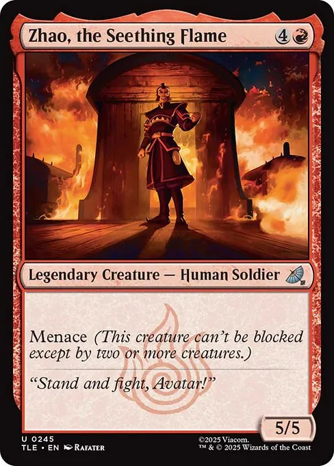 Zhao, the Seething Flame - Foil