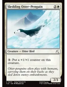Sledding Otter-Penguin