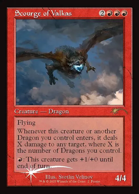 Scourge of Valkas - Foil