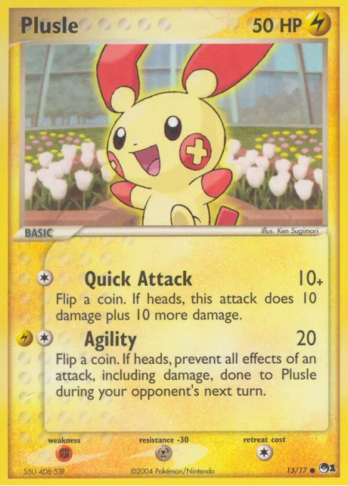 Plusle - Reverse Holo