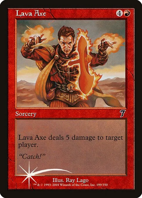 Lava Axe - Foil