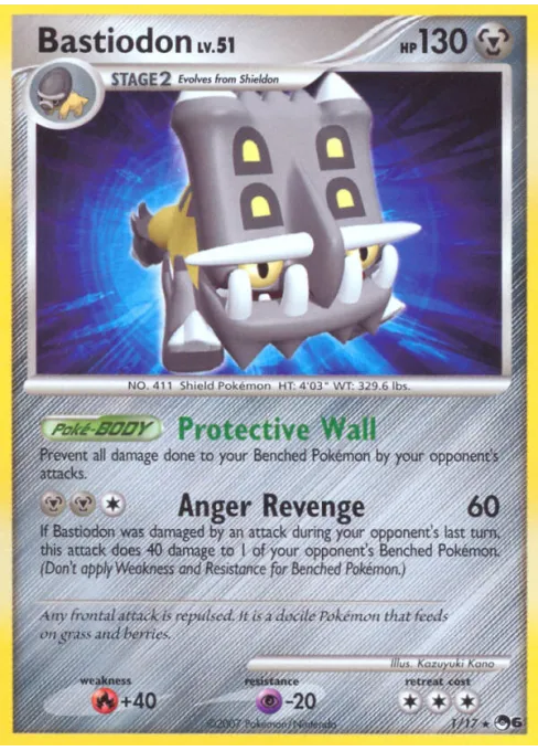 Bastiodon - Reverse Holo