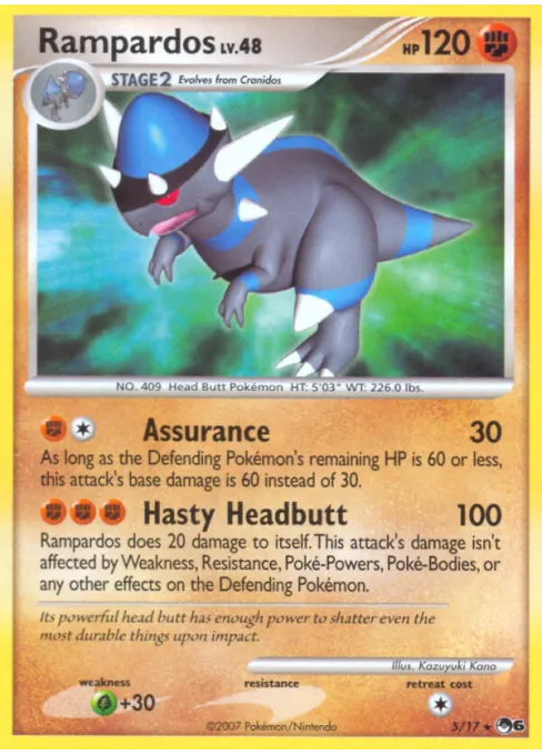 Rampardos - Reverse Holo
