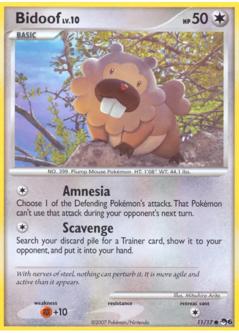 Bidoof - Reverse Holo