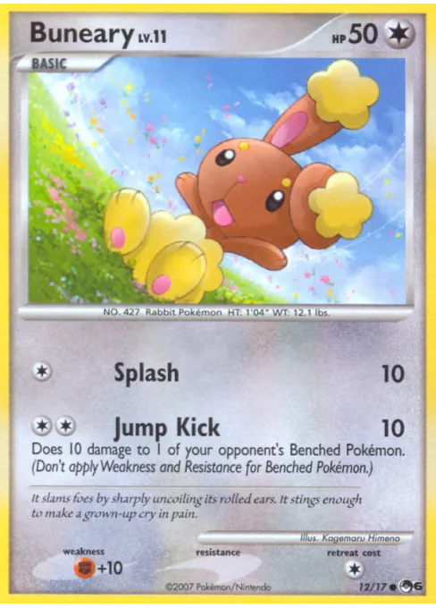 Buneary - Reverse Holo