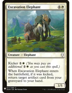 Excavation Elephant