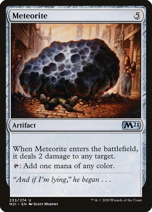 Meteorite - Foil