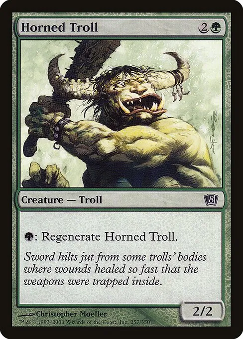 Horned Troll - Foil