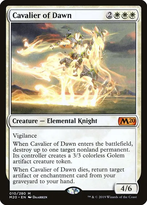 Cavalier of Dawn - Foil