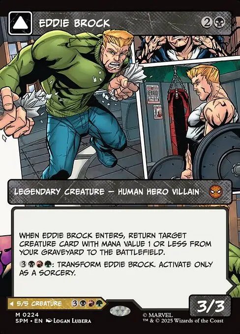 Eddie Brock // Venom, Lethal Protector - Foil