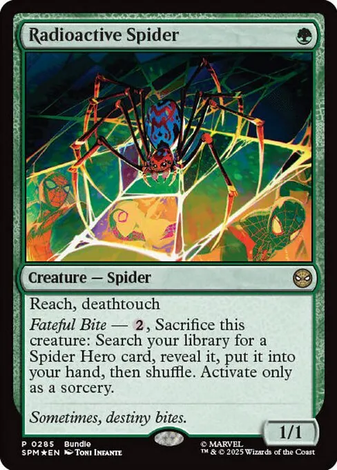 Radioactive Spider - Foil
