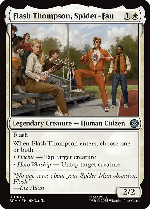 Flash Thompson, Spider-Fan - Foil