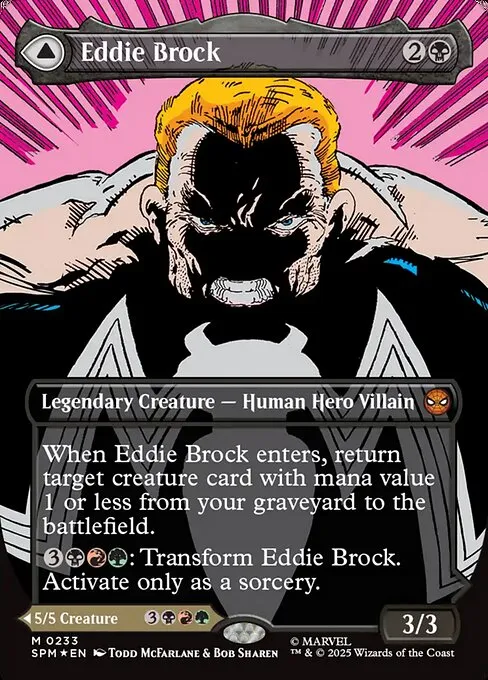 Eddie Brock // Venom, Lethal Protector - Foil