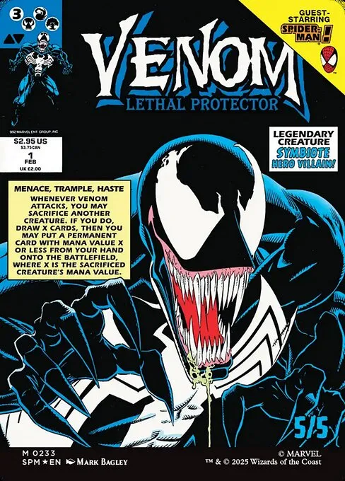 Eddie Brock // Venom, Lethal Protector - Foil