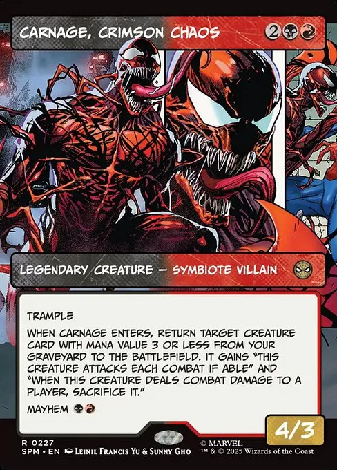 Carnage, Crimson Chaos - Foil