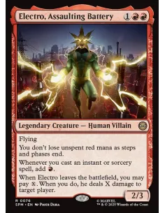 Electro, Assaulting Battery - Foil