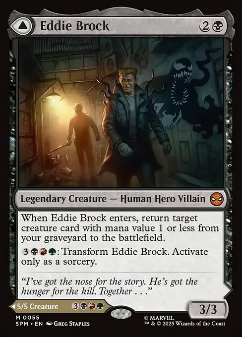 Eddie Brock // Venom, Lethal Protector - Foil