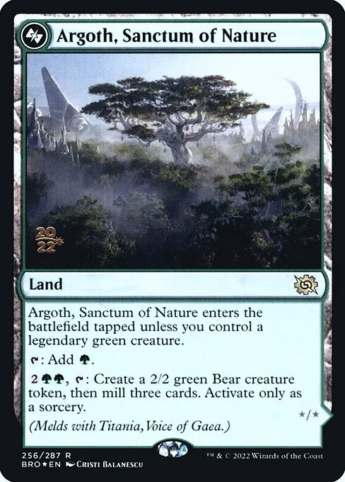 Argoth, Sanctum of Nature - Foil