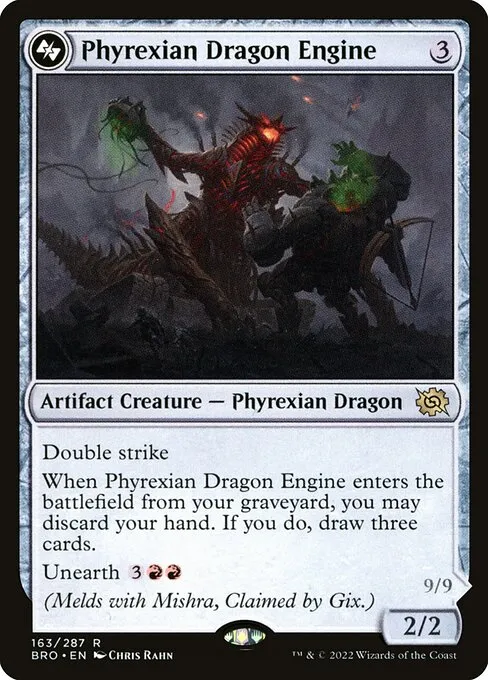 Phyrexian Dragon Engine - Foil