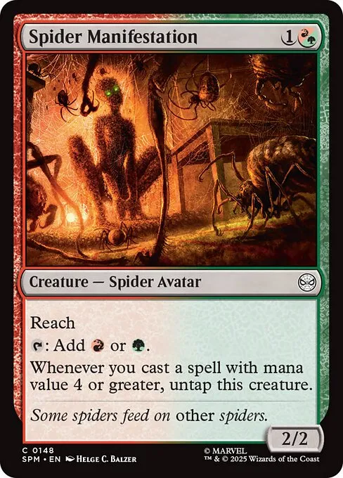 Spider Manifestation - Foil