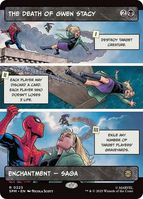 The Death of Gwen Stacy - Foil