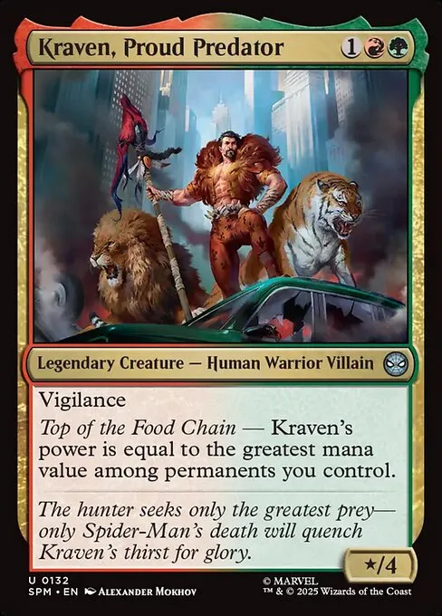 Kraven, Proud Predator - Foil