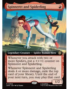 Spinneret and Spiderling