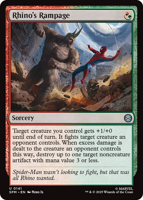 Rhino's Rampage - Foil