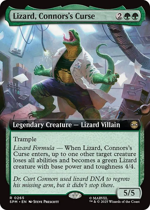 Lizard, Connors's Curse - Foil