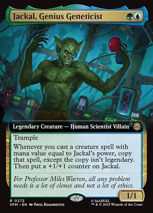 Jackal, Genius Geneticist - Foil