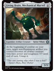 Living Brain, Mechanical Marvel - Foil