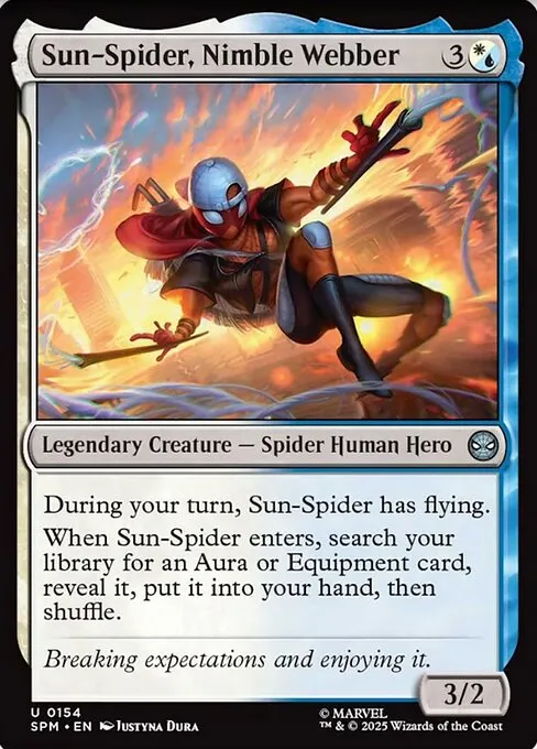 Sun-Spider, Nimble Webber - Foil