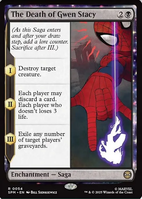 The Death of Gwen Stacy - Foil