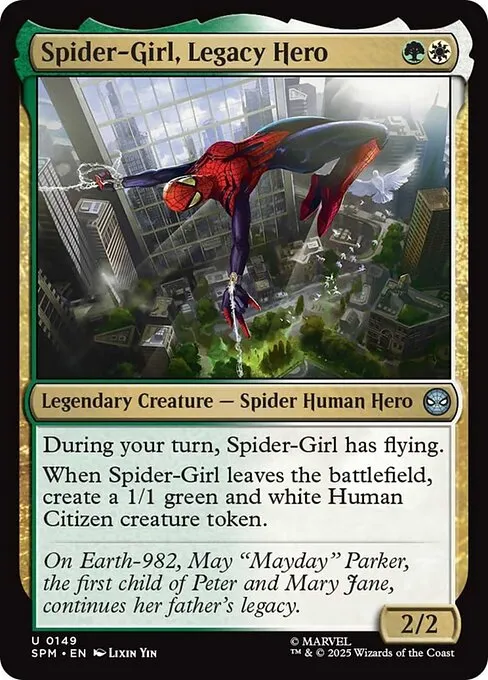 Spider-Girl, Legacy Hero - Foil