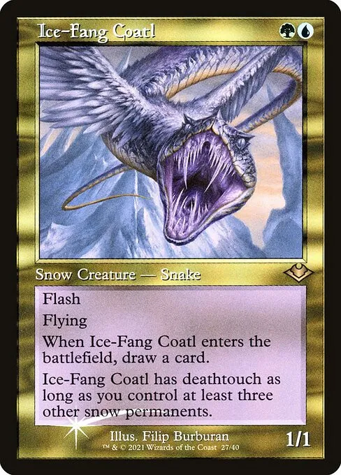 Ice-Fang Coatl - Foil