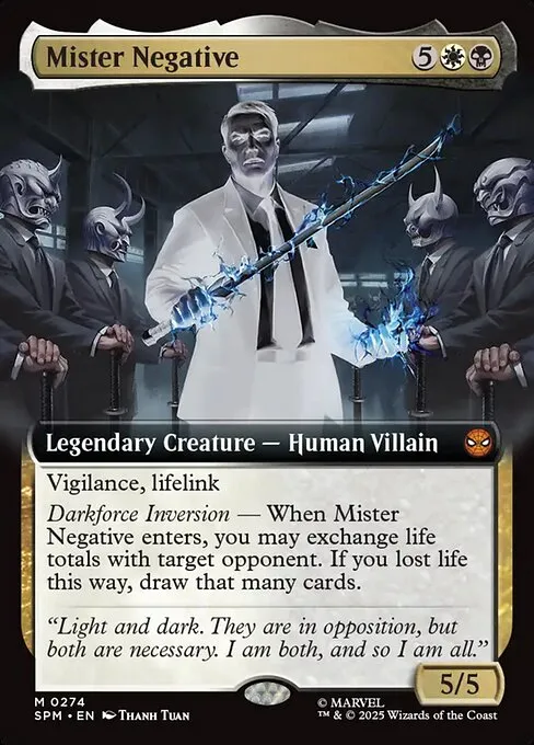 Mister Negative - Foil