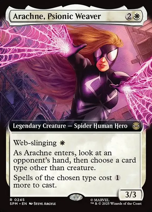 Arachne, Psionic Weaver - Foil