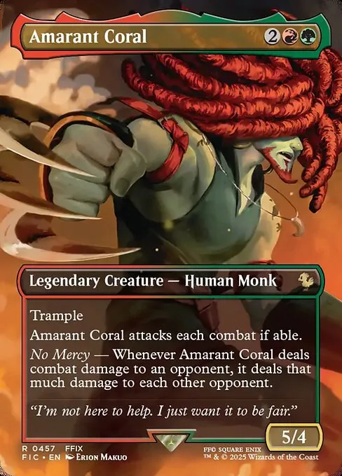 Amarant Coral - Foil