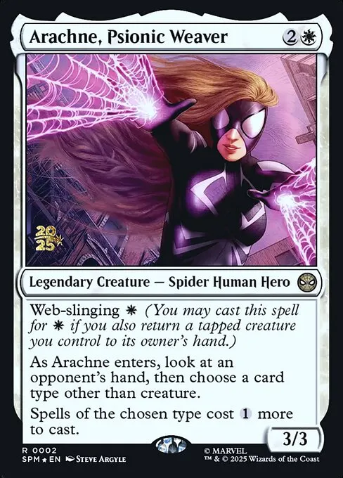 Arachne, Psionic Weaver - Foil