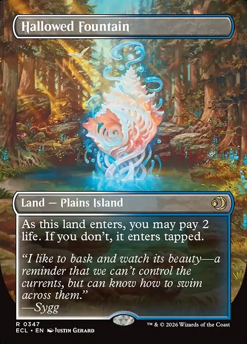 Hallowed Fountain - Foil