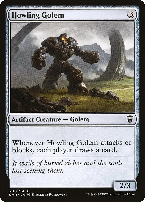 Howling Golem - Foil