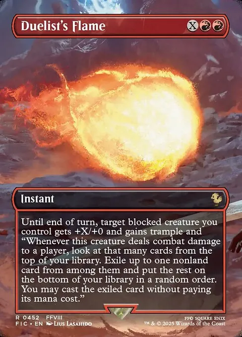 Duelist's Flame - Foil