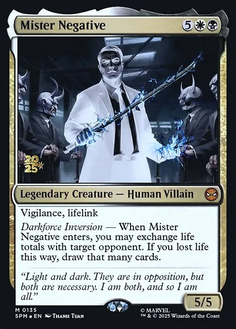 Mister Negative - Foil