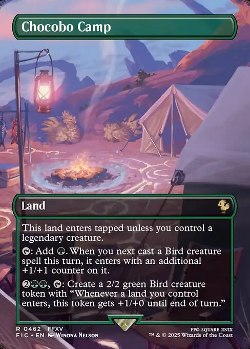 Chocobo Camp - Foil