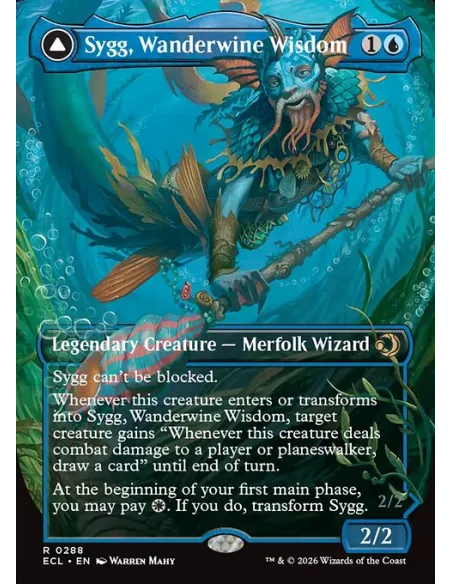 Sygg, Wanderwine Wisdom // Sygg, Wanderbrine Shield